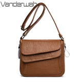 Soft Leather Women Shoulder Messenger Bag