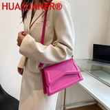 Women's Leather Shoulder Bag - Stylish Crossbody Purse with Adjustable Strap