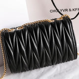 Stylish Crossbody Bag PU Leather Handbag Mini Messenger Bag
