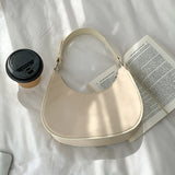 Nylon Zipper Casual Underarm Bag Colors Ladies Handbags