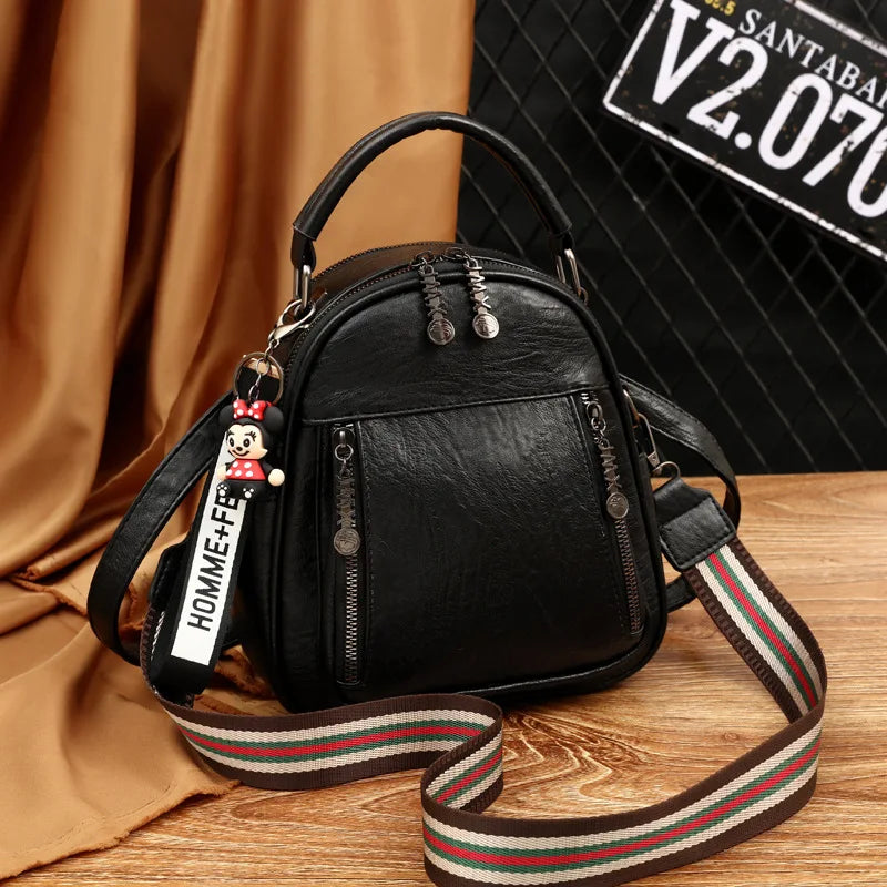 High-quality Multi-function Women's Shoulder Small Backpack