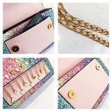 Women's Pearl Chain Crossbody Bag Messenger Bag