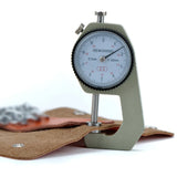 Vintage Minimalist Key Holder Soft Leather Men Women Keychain Pouch