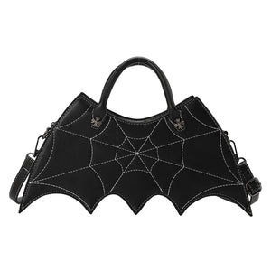 Spider Web Embroidery Thread Women's Crossbody Bag