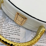 Geometric Shoulder Bag High Leather Handbag and Purse Crossbody Bag
