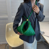 Summer Weave Bag Women's Shoulder Bags Retro Woven Crossbody Bag