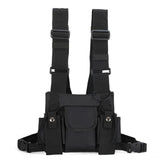 Tactical Vest Fanny Pack Chest Rig Bags Unisex Hip hop Shoulder Bag