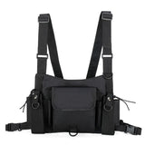 Tactical Vest Fanny Pack Chest Rig Bags Unisex Hip hop Shoulder Bag