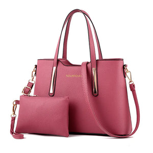Temperament Messenger Shoulder Bag Female Autumn Handbag Two-piece