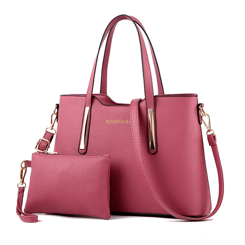 Temperament Messenger Shoulder Bag Female Autumn Handbag Two-piece