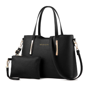 Temperament Messenger Shoulder Bag Female Autumn Handbag Two-piece