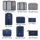 Travel Bag Clothes Shoe Underwear Organizer Luggage Packing Cube Storage