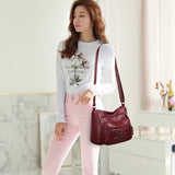 Vintage Women's Bag Retro Handbags for Women Classic Shoulder Bag