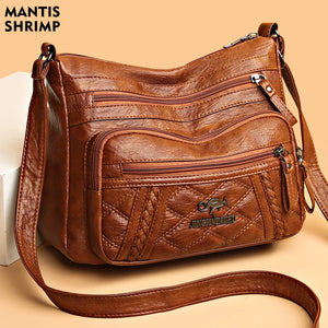 Vintage Women's Bag Retro Handbags for Women Classic Shoulder Bag