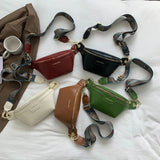 Women's Leather Waist Bag Phone Fanny Pack
