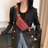 Women's Leather Waist Bag Phone Fanny Pack