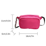 Women's Casual Canvas Waist Pack Fanny Belt Bag - Fluorescent Green