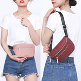 Women's Waist Bag Casual Travel Belt Crossbody Bag Chest Bag Fanny Pack Purse