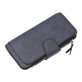 Scratch-Resistant Lady Wallet Long Clutch PU Female Purse