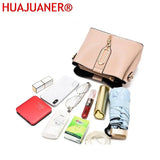 Leather Crossbody Bag for Women Messenger Handbag