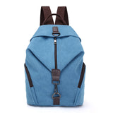 Canvas Backpack School Lady Student Laptop Bag Shoulder Bag