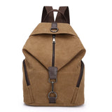 Canvas Backpack School Lady Student Laptop Bag Shoulder Bag