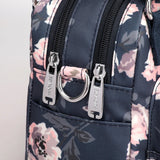 Women Crossbody Bag Floral Print Nylon Messenger Handbag