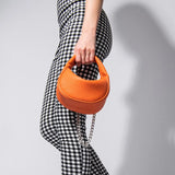 Vintage Lychee Pattern Women Hobo Bag Chain Underarm Bag