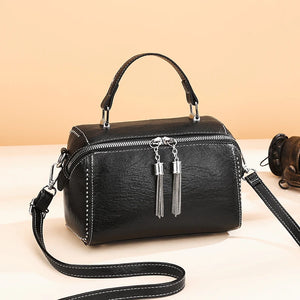 Rivet Leather Handbag Multicolor Crossbody Bag for Women