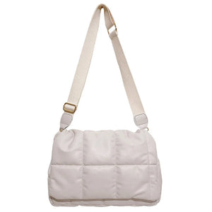 Winter Messenger Bag Large Capacity Crossbody Shopping Bag