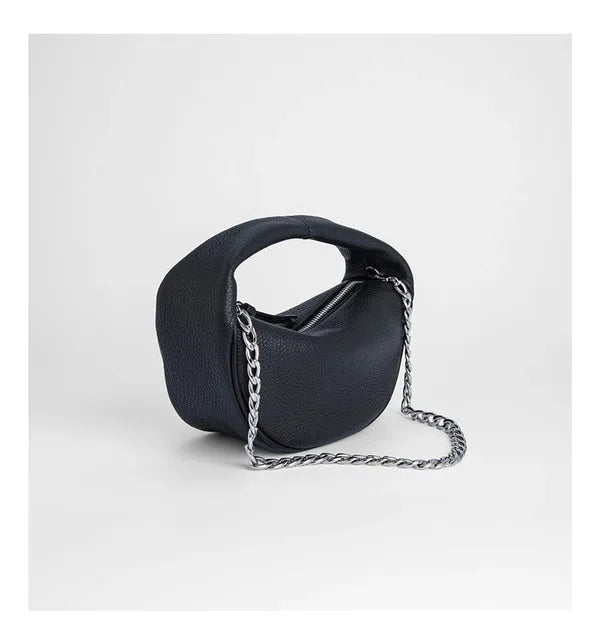 Chains Top-Handle Small Purse Hobos Bag Female Tote Handbag