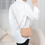 High Square Rivet Messenger Bag Chain Crossbody Bag