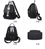 Sequin Oxford Women Backpack Big Capacity Anti-theft Ladies School Bag