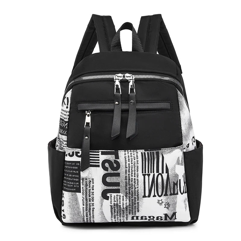 Women's Oxford Cloth Waterproof School Backpack