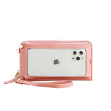 Women's Small Crossbody Bag Touch Screen Smartphone Wallet