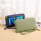 Women's Small Crossbody Bag Touch Screen Smartphone Wallet