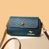 Crocodile Leather Crossbody Handbags Women's Wallet