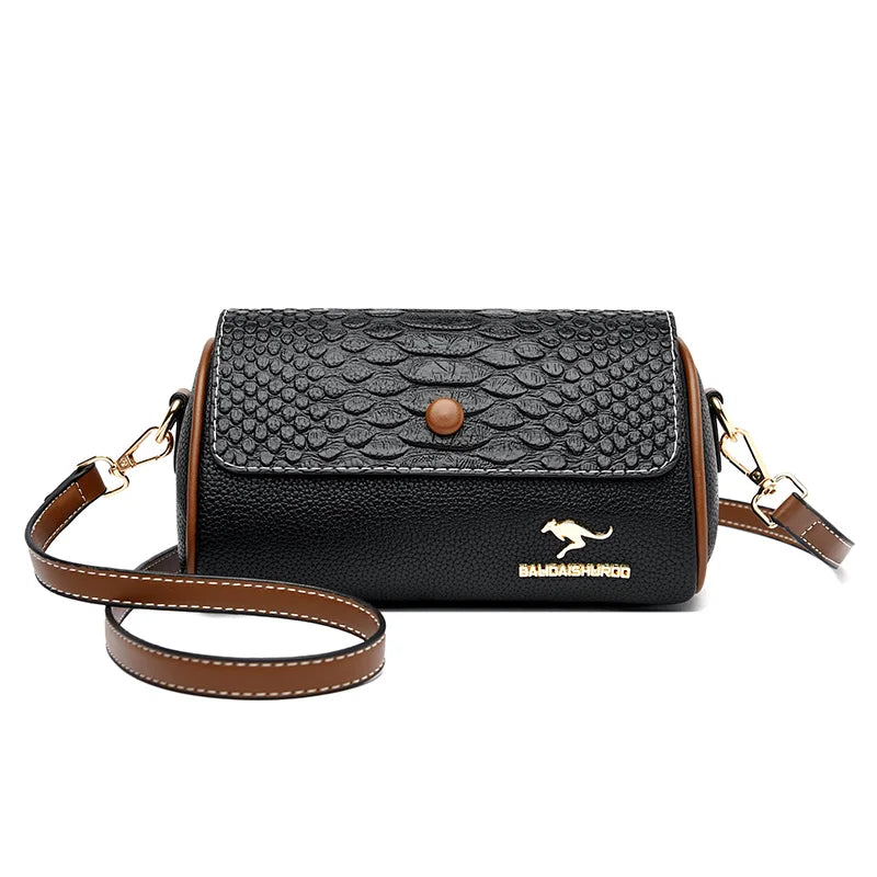 Crocodile Leather Crossbody Handbags Women's Wallet