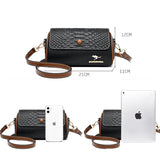 Crocodile Leather Crossbody Handbags Women's Wallet