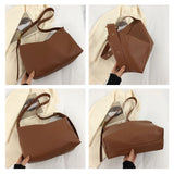Women's Crossbody Bag Large Handbag PU Leather Shoulder Messenger Bag