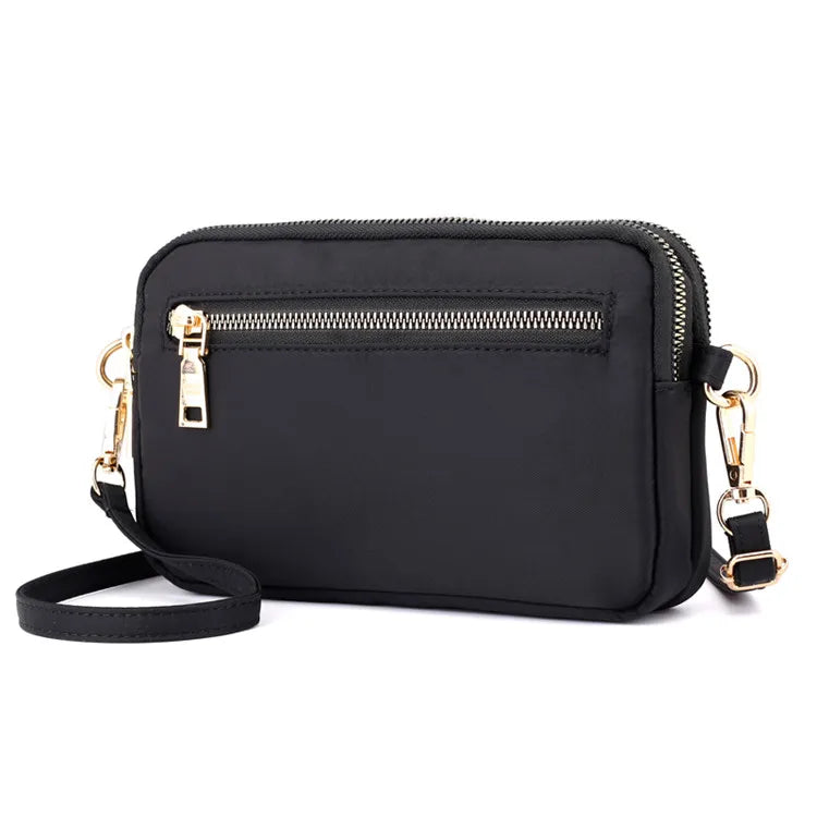 Women's Small Nylon Shoulder Messenger Bag Crossbody Phone Purse