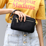 Women's Small Nylon Shoulder Messenger Bag Crossbody Phone Purse