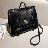 Women Backpacks Pu Leather Multifunction Female Shoulder Bags Tote