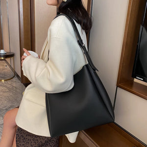 Women's Large Capacity PU Shoulder Bag