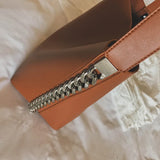 Women Shoulder Bag Chain Bucket Handbags PU Leather Totes Shopping Bag
