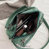 Women's Messenger Bag PU Shoulder Handbag Girl Business Bag
