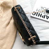 Women's Shoulder Bag Lock Buckle Ladies Messenger Bag