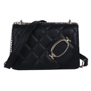 Women's Shoulder Bag Lock Buckle Ladies Messenger Bag