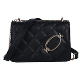 Women's Shoulder Bag Lock Buckle Ladies Messenger Bag