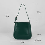 Women's Shoulder Bag Soft PU Crossbody Clutch Shopper Purses
